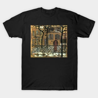 at the fence 1895 - Pierre Bonnard T-Shirt